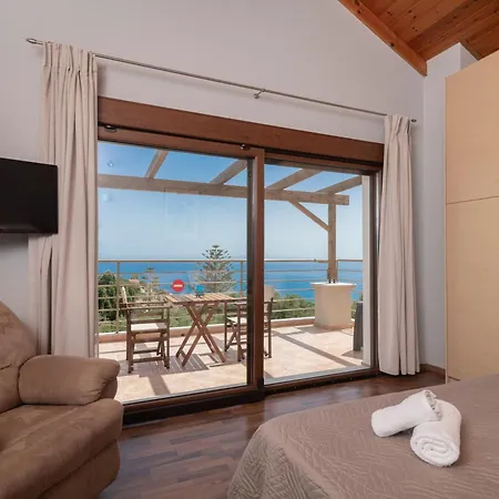 别墅 Filoxenia Oliva Blu-seaview With Private Pool