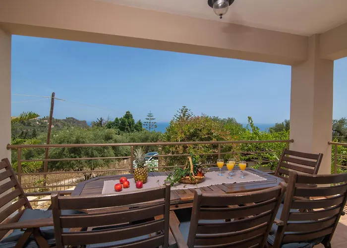 Filoxenia Oliva Blu-seaview With Private Pool * 扎金索斯镇
