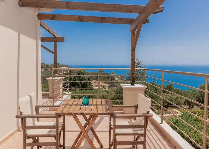 Filoxenia Oliva Blu-seaview With Private Pool * 扎金索斯镇