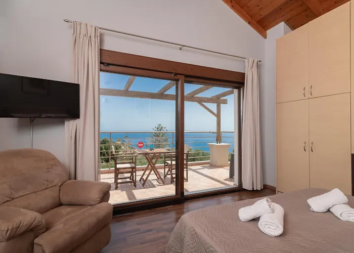 别墅 Filoxenia Oliva Blu-seaview With Private Pool