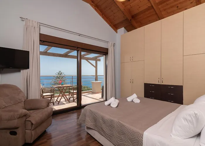 别墅 Filoxenia Oliva Blu-seaview With Private Pool *