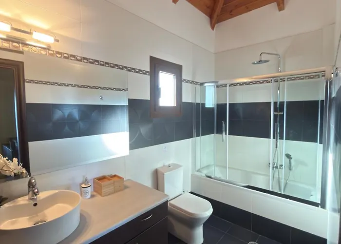 别墅 Filoxenia Oliva Blu-seaview With Private Pool